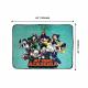 221958 - JUST FUNKY - COUVERTURE ENFANT MY HERO ACADEMIA - 114 x 152 CM 