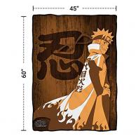 JUSGO043366 JUST FUNKY - COUVERTURE ENFANT NARUTO SHIPPUDEN- 114 x 152 CM