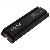 CRUDD043299 Crucial® T500 1TB PCIe Gen4 NVMe M.2 SSD with heatsink