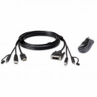 NONBT004104 Jeu de cable pour KVM USB, 1.8m