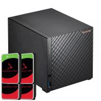 AST00042997 BUNDLE NAS Asustor AS1104T 1Go avec 4 disques de 16To IronWolf Pro