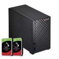 AST00042958 BUNDLE NAS Asustor AS1102T 1Go avec 2 disques de 2To IronWolf