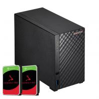 AST00042966 BUNDLE NAS Asustor AS1102T 1Go avec 2 disques de 4To IronWolf Pro