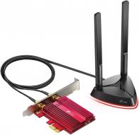 TPLWI039570 TP-LINK Carte réseau PCIe sans fil Wi-Fi 6 avec Bluetooth 5.0 + 2 antennes multidirectionnelles à base aimantée