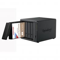 SYNBT041381 Synology DS423+ 2Go NAS 24To (4x 6To) TOSHIBA N300, Assemblé et testé
