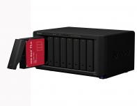 SYNBT043556 Synology DS1821+ 8Go NAS 80To (8x 10To) WD RED Plus, Assemblé et testé avec