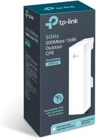 TPLWI032290 TP-LINK - CPE510 Point d accès Extérieur 5GHz WiFi N 300Mb PoE passif IP55