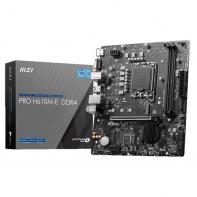 MSICM044020 MSI PRO H610M-E DDR4 - MATX - INTEL LGA 1700 - 2x DDR4 - HDMI - VGA