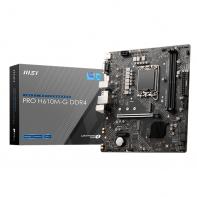 MSICM043837 MSI PRO H610M-G - MATX - LGA 1700 - 2x DDR5 - HDMI - DP - VGA