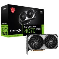 MSICV043850 MSI RTX 4070 SUPER 12G VENTUS 2X OX - 12Go GDDR6X - 2520MHz - HDMI - 3x DP