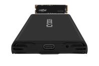 YNI00043586 Ynisek Solution Bundle Boîtier externe USB-C/A + SSD M.2 1To NVMe Crucial