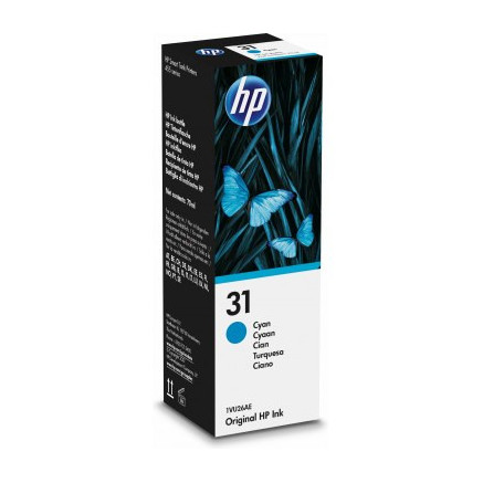 HP 31 70-ml Cyan Original Ink Bottle