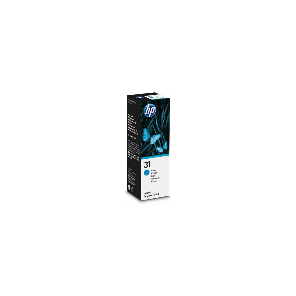 HP 31 70-ml Cyan Original Ink Bottle HP 31 70-ml Cyan Original Ink Bottle