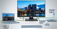 IIYEC044529 27p IPS 2560x1440 1ms 250cd/m² HDMI-DP USB-C dock 4USB RJ45 2x2W Règlable Noir