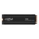 Crucial T700 avec heatsink PCIe Gen5 NVMe M.2 SSD 