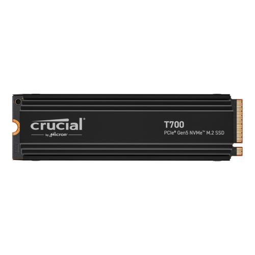 Crucial T700 avec heatsink PCIe Gen5 NVMe M.2 SSD 