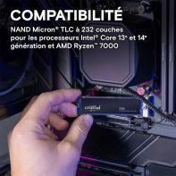 CRUDD045061 Crucial® T705 4TB PCIe Gen5 NVMe M.2 SSD