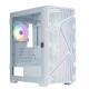 MarbleShell MS31 blanc boitier - ATX RGB fa?ade mesh verre tremp? 4 x ventilateu
