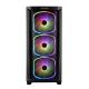 StarryKnight SK30 boitier - E-ATX - RGB - 4x vent - sans alim - fen?tre laterale