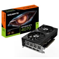 GV-N4070WF2OCV2-12GD - GIGABYTE RTX 4070 WINDFORCE 2X OC V2 12G - Carte Graphique NVIDIA RTX 4070 - 12Go GDDR6 - 2490Mhz - HDMI 