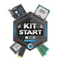 KIT START ECO - H510M H V2 + I3-10105 + 8Go DDR4 + 500Go SSD 2.5p 
