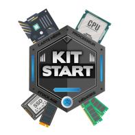 KIT START - KIT START - H610M H V3 DDR4 + I3-12100 + 8Go DDR4-3200 + 480Go