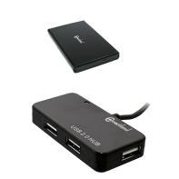 LOT00009003 Lot Bt. Ext. 2.5p x10 + Hub USB x10 offert (30684 x10 + 46527 x10)