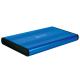 1908124 Bo?tier externe 2.5p SATA USB 3.0 Alu sans vis Bleu 