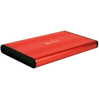 1908125 Bo?tier externe 2.5p SATA USB 3.0 Alu sans vis Rouge 