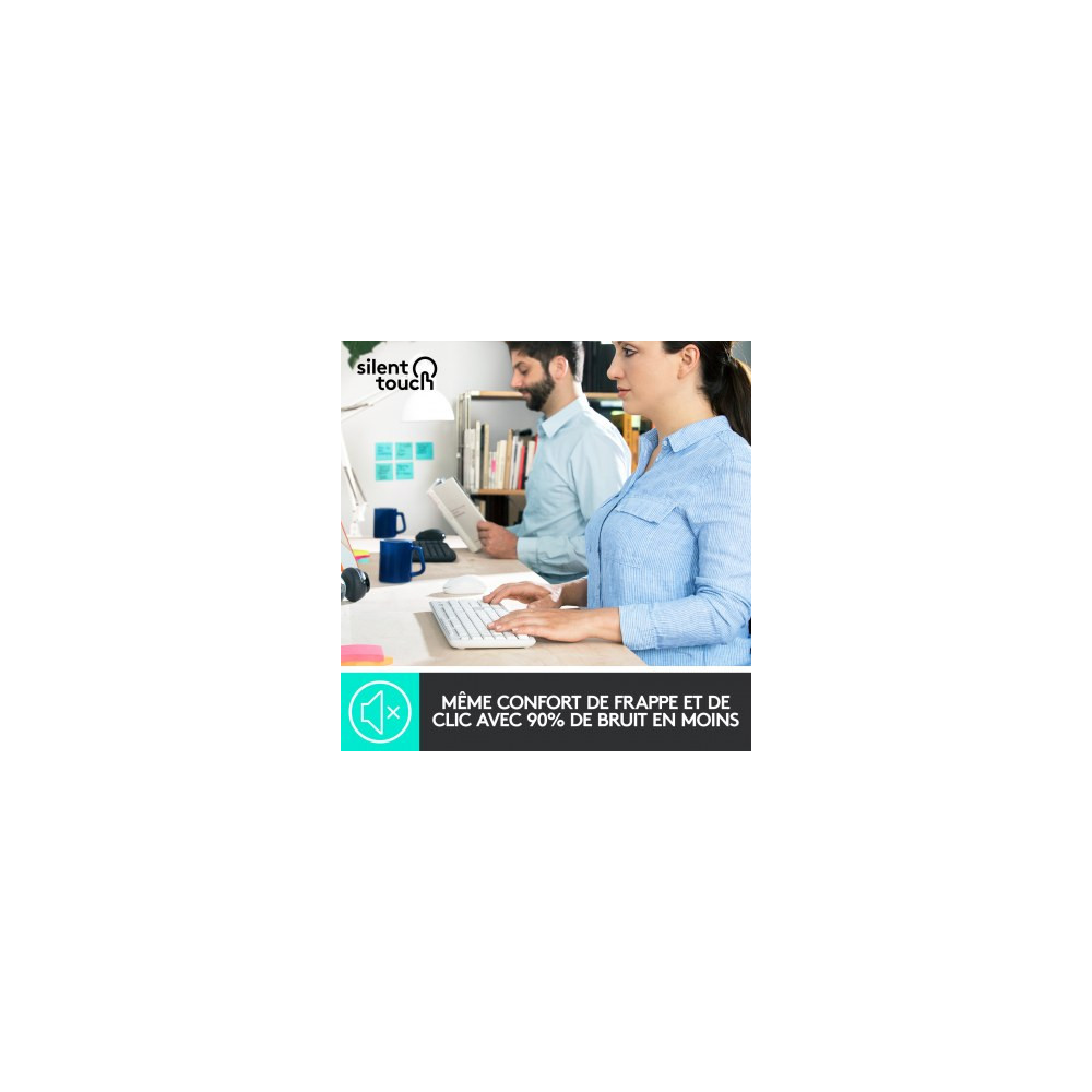 LOGCL038885 Wireless Combo MK295 WHITE boite