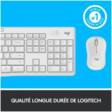 LOGCL038885 Wireless Combo MK295 WHITE boite