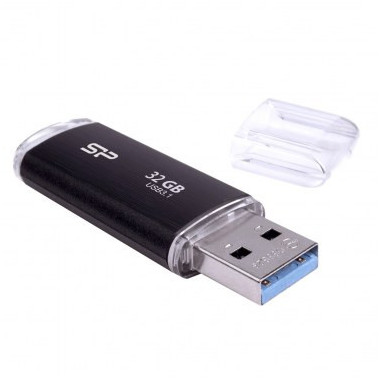 SIPDF039147 USB-Stick 32GB Silicon Power USB3.1 B02 Black