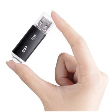 SIPDF039147 USB-Stick 32GB Silicon Power USB3.1 B02 Black