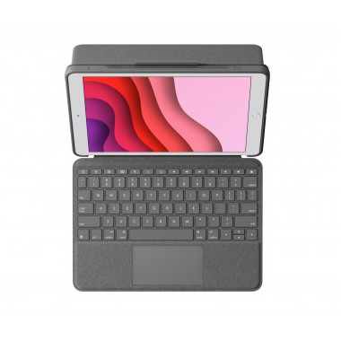 LOGCL039191 Logitech Combo Touch Clavier et étui avec trackpad rétroéclairé Apple Smart con