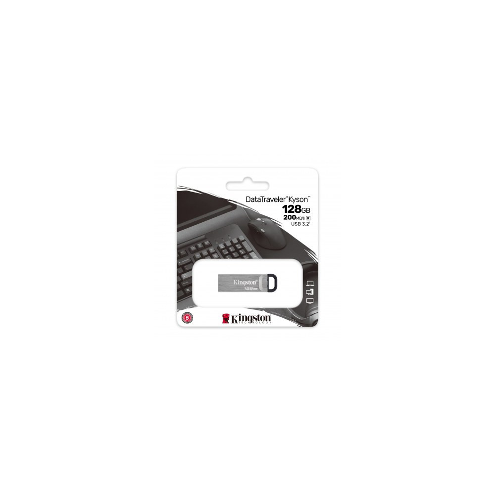 KNGDF036153 128GB USB 3.2 Gen 1 DataTraveler Kyson