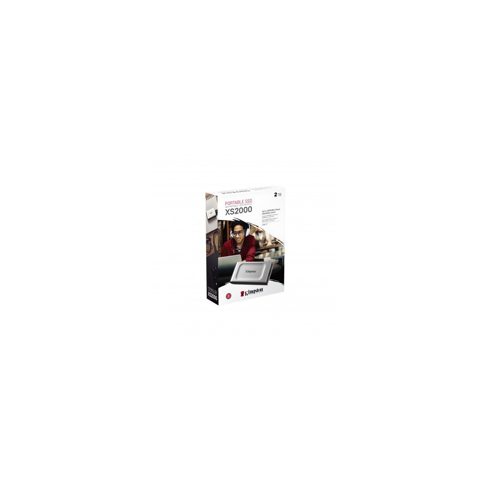 KNGDD039207 KINGSTON XS2000 2000 Go SSD externe USB-C 3.2 ultra-portable
