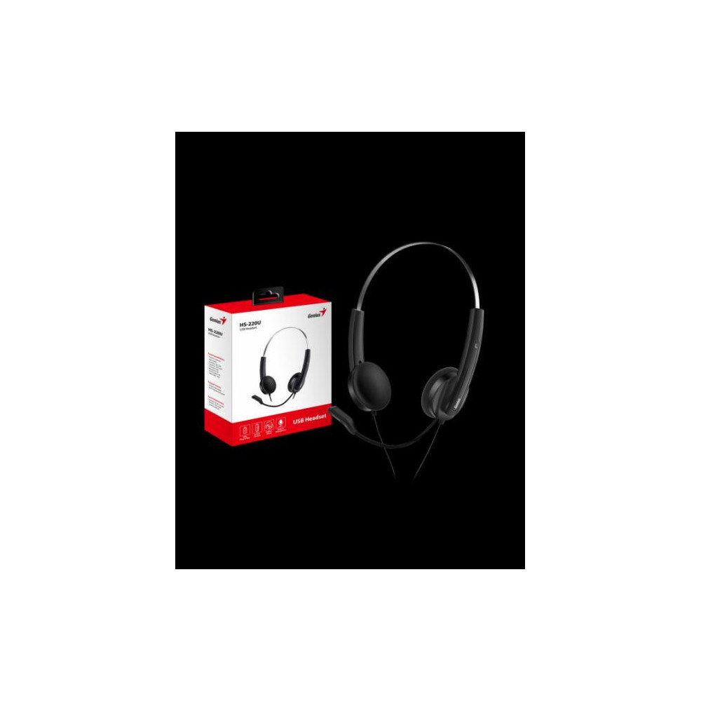 GENMI039384 DESTOCKAGE HS-220U Black USB GENMI039384 DESTOCKAGE HS-220U Black USB
