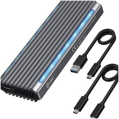 CONBT039814 1920333 Boîtier SSD externe, M.2 PCIe NVMe vers USB C