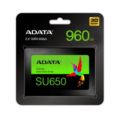 ADADD039962 ADATA Ultimate SU650 2.5p 256 Go Série ATA III 3D NAND
