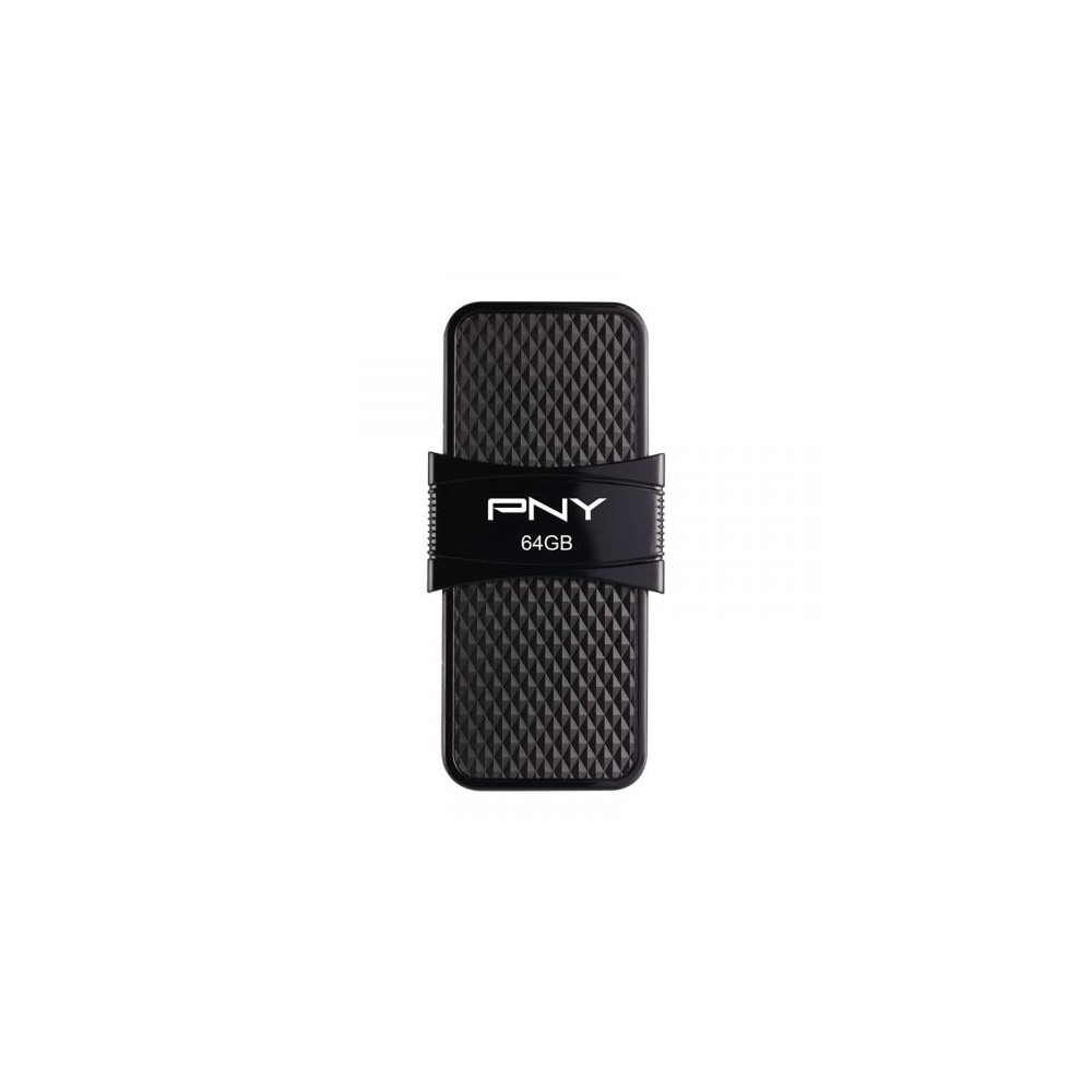 PNYDF040140 PNY DUO LINK USB 3.1 TYPE-C OTG - CLE USB 3.1 / USB-C - 128Go - NOIR