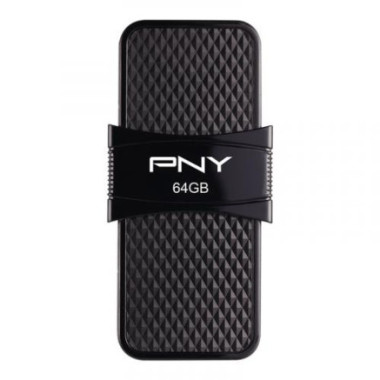 PNYDF040140 PNY DUO LINK USB 3.1 TYPE-C OTG - CLE USB 3.1 / USB-C - 128Go - NOIR
