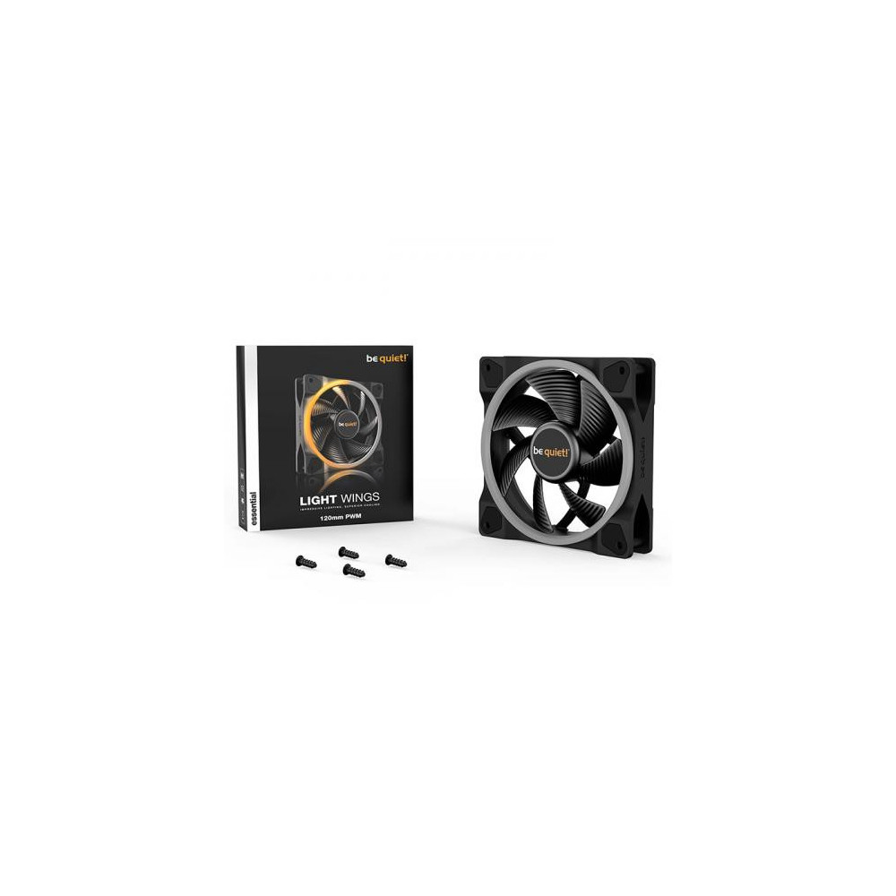 BEQVE040376 BEQUIET LIGHT WINGS - 14CM - ARGB - 20 LED - 23.3DB(A)