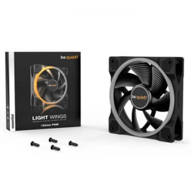 BEQVE040376 BEQUIET LIGHT WINGS - 14CM - ARGB - 20 LED - 23.3DB(A)