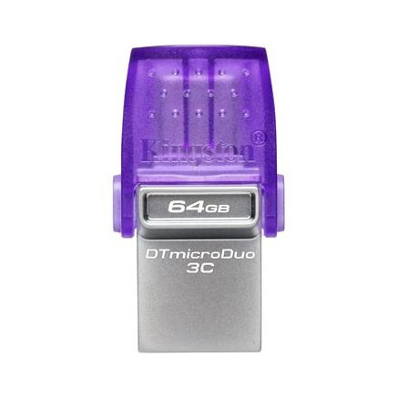 KNGDF040395 DataTraveler microDuo 3C - 64 Go - USB Type-A/Type-C