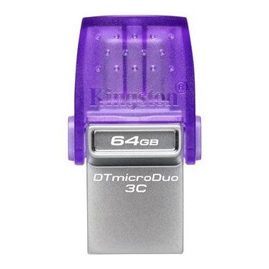 KNGDF040395 DataTraveler microDuo 3C - 64 Go - USB Type-A/Type-C