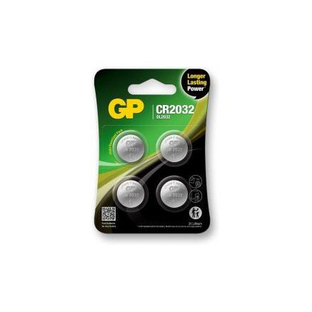 GPBCH040663 Carte 4 piles bouton CR2032