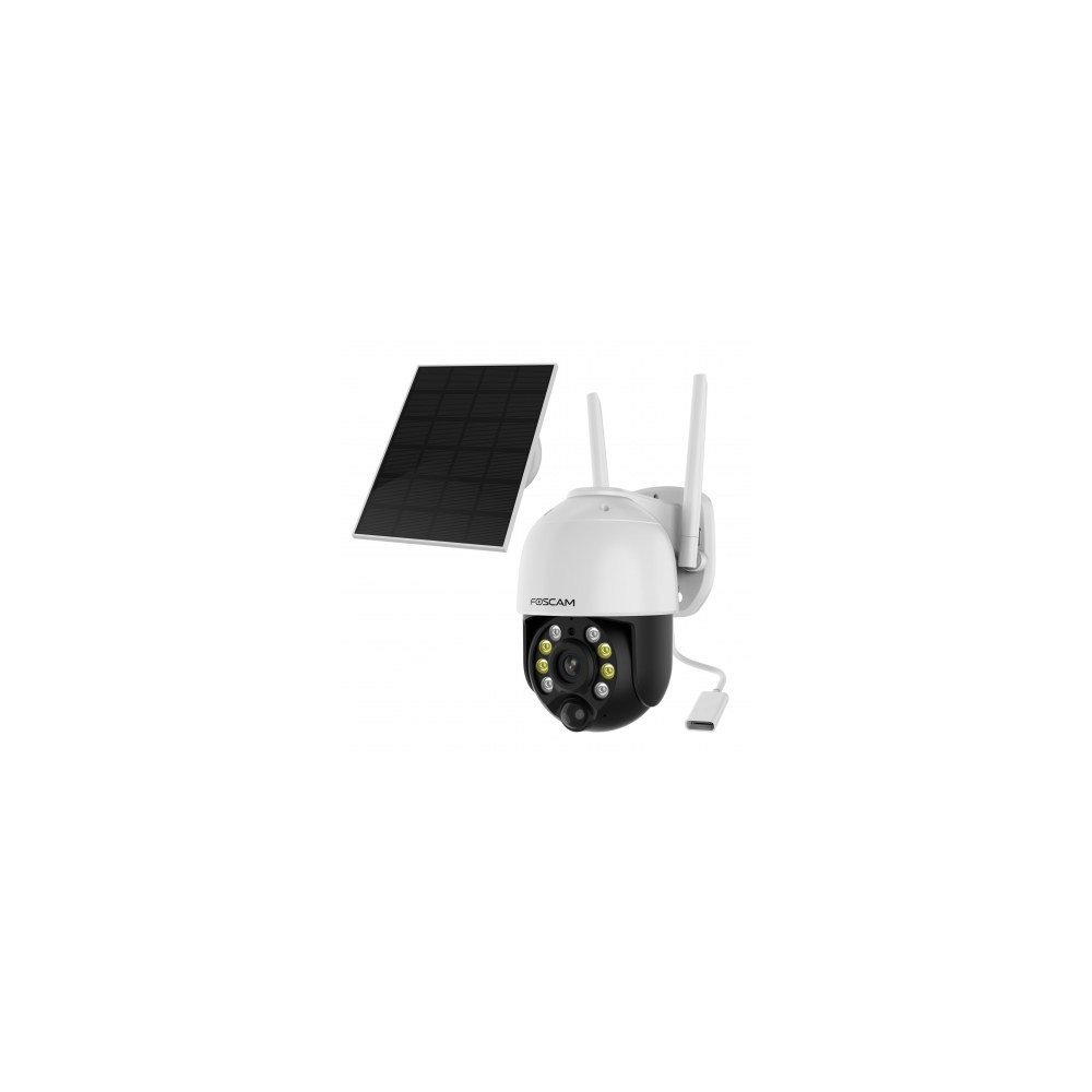 FOSCA040740 Foscam B4 - Camera IP exterieur waterproof  4 MP wifi panneau solaire
