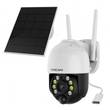 FOSCA040740 Foscam B4 - Camera IP exterieur waterproof  4 MP wifi panneau solaire