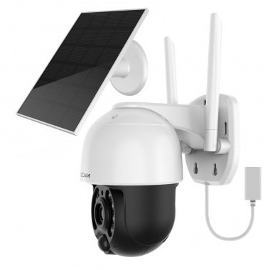 FOSCA040740 Foscam B4 - Camera IP exterieur waterproof  4 MP wifi panneau solaire