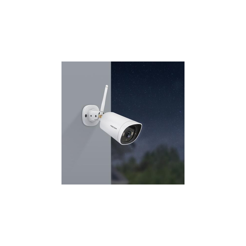 FOSCA040778 FOSCAM G4C Camera IP 2K 4MP Wifi(2.4&5GHz) LAN 20m IP66 IR Audio 2SpotLed SD